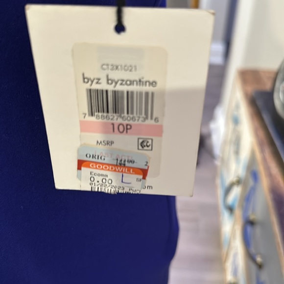 NWT Calvin Klein purple sleeveless dress - Picture 3 of 4